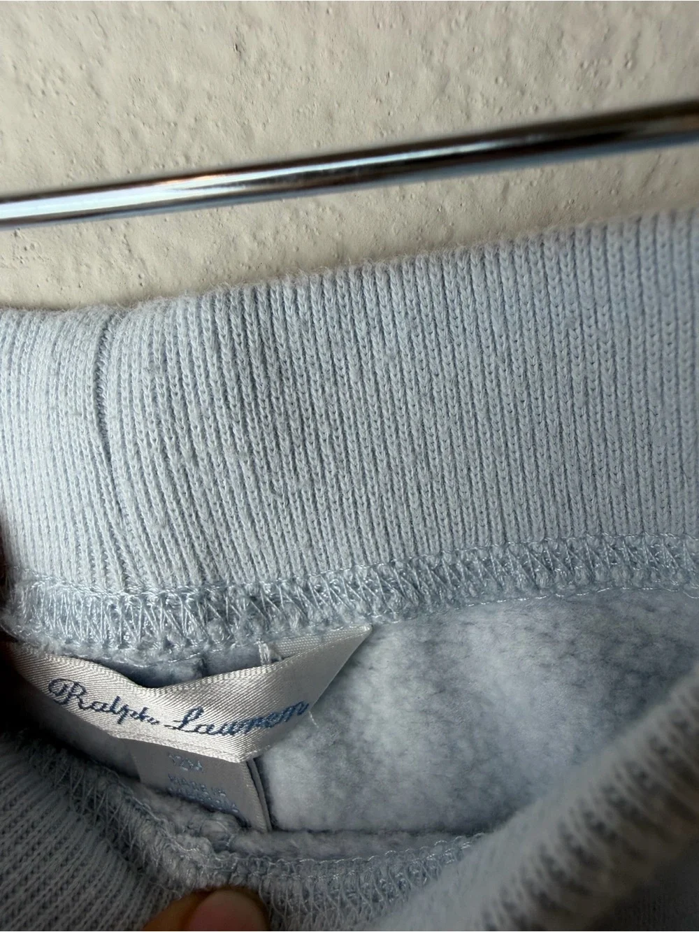 Ralph Lauren Light Blue Polo Pony Embroidered Joggers
